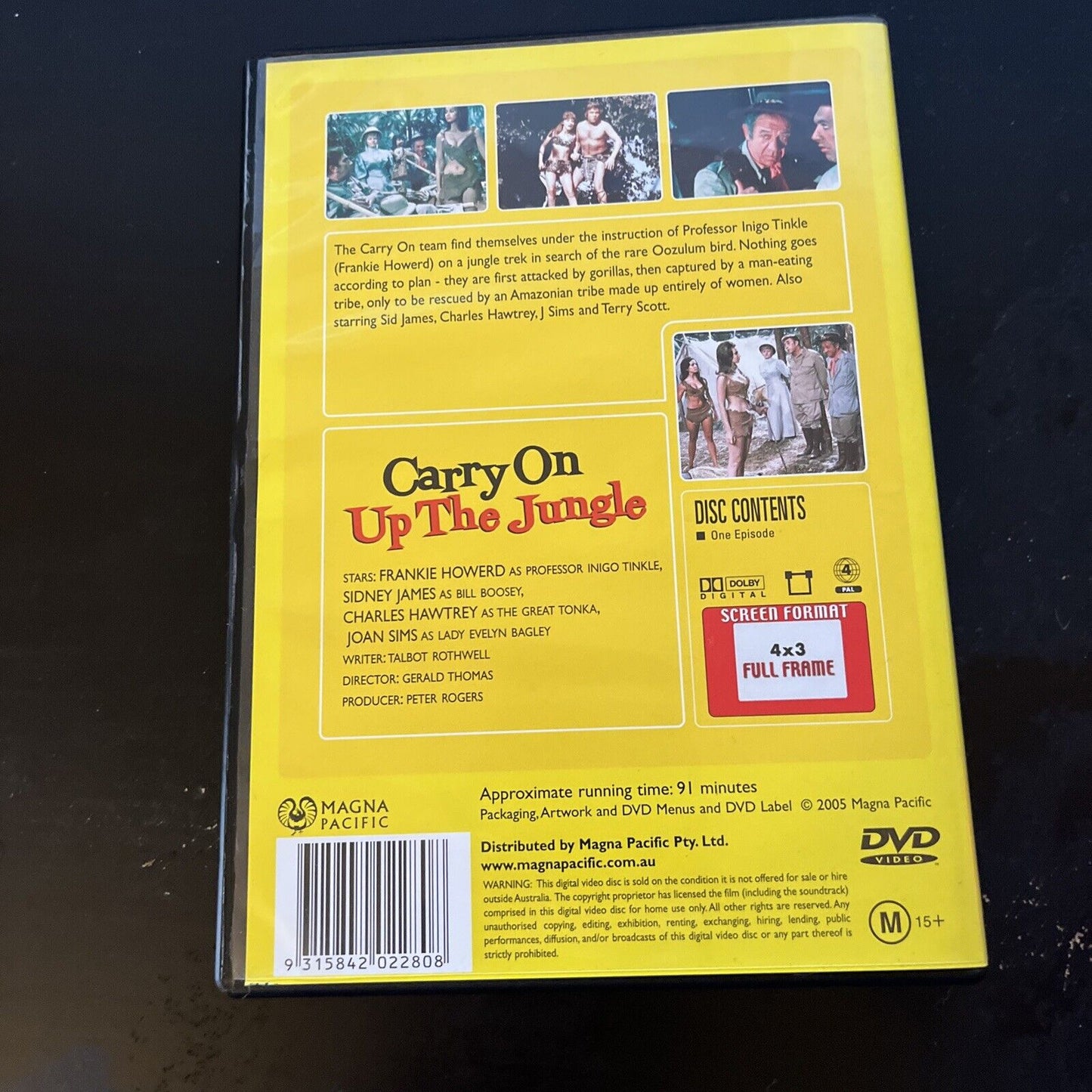 Carry On - Up The Jungle (DVD, 1970) Bernard Bresslaw, NEW Region 4