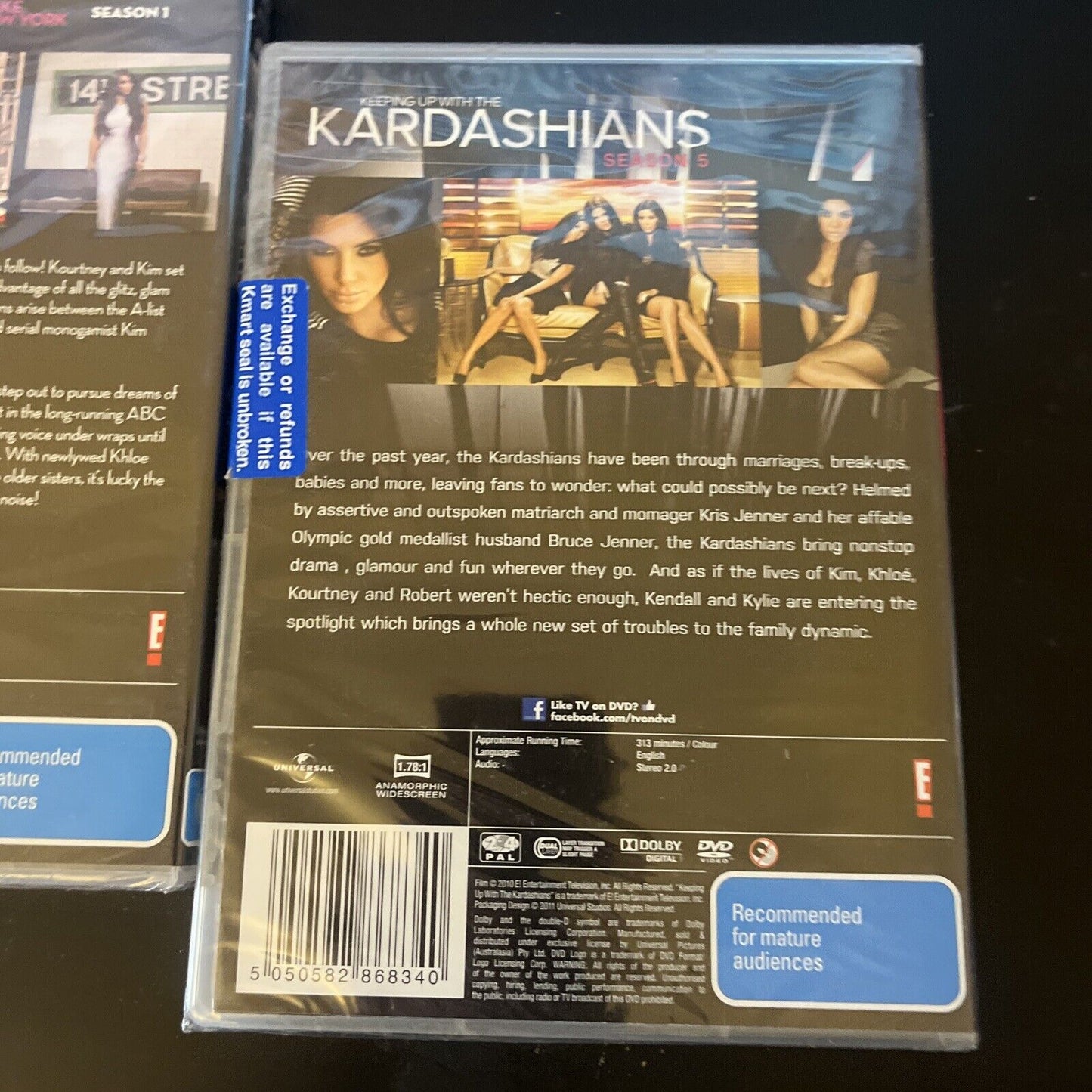 *New Sealed* Kourtney & Kim Take New York : Season 1 & 5 (DVD, 2011) Region 4 &2