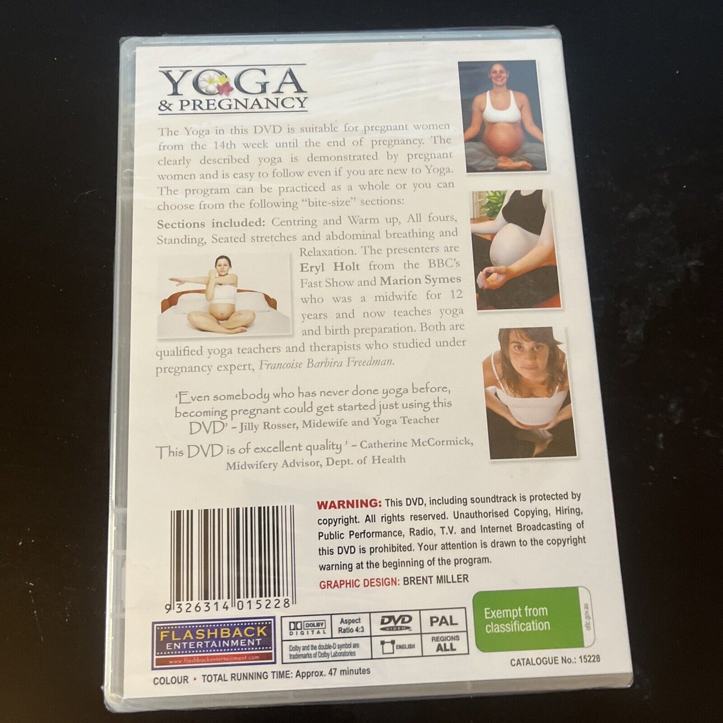 YOGA & Pregnancy: A Guide to Parental Fitness & a Healthy Birth DVD All Region