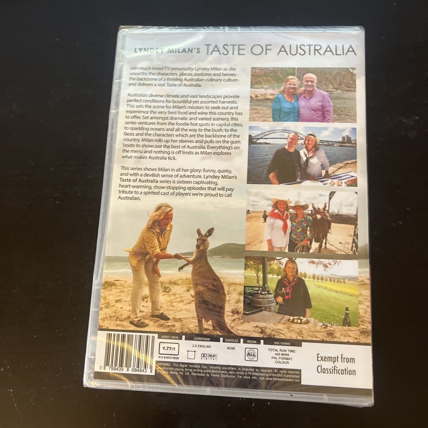 *New Sealed* Lyndey Milan's - Taste of Australia (DVD) All Region