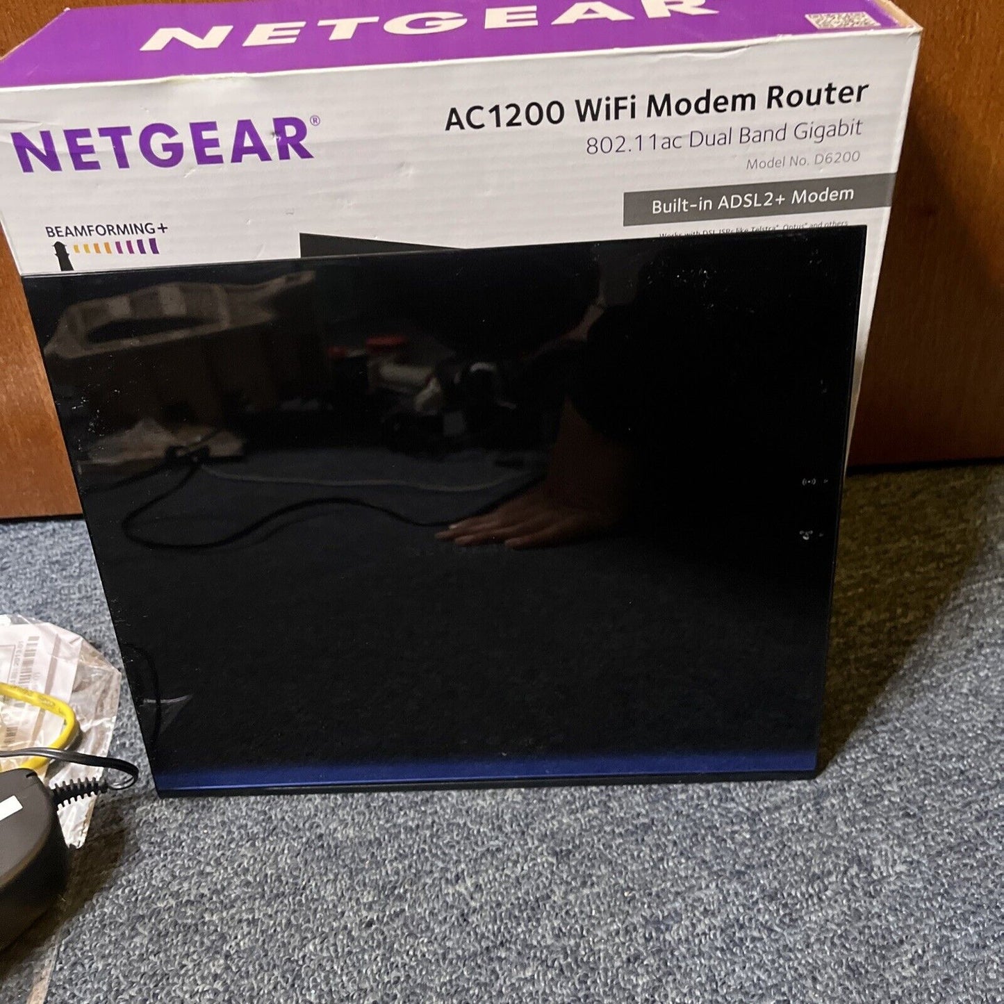 NETGEAR D6200 AC1200 WiFi Dual Band ADSL 2+ Modem Router NBN Compatible