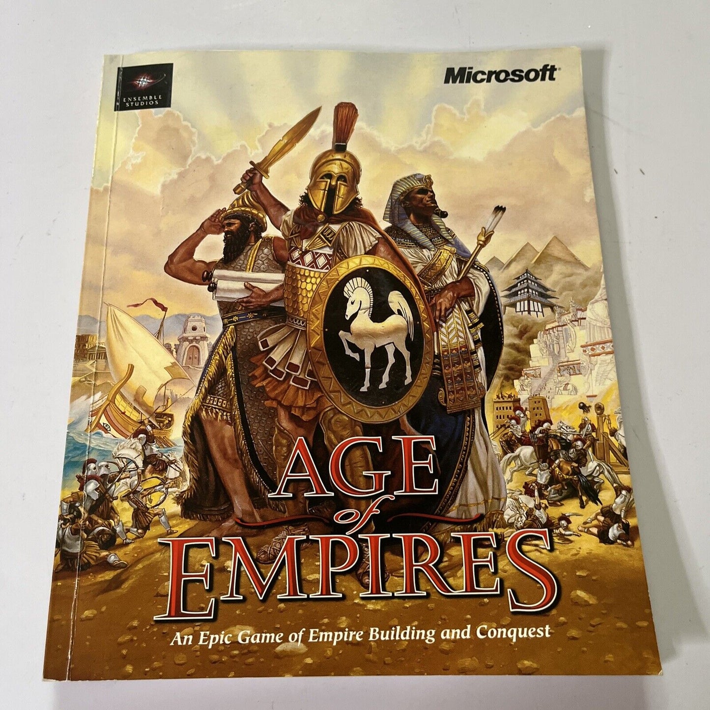 Microsoft Age Of Empires & Expansion PC Game Manual *Manual only - no game*