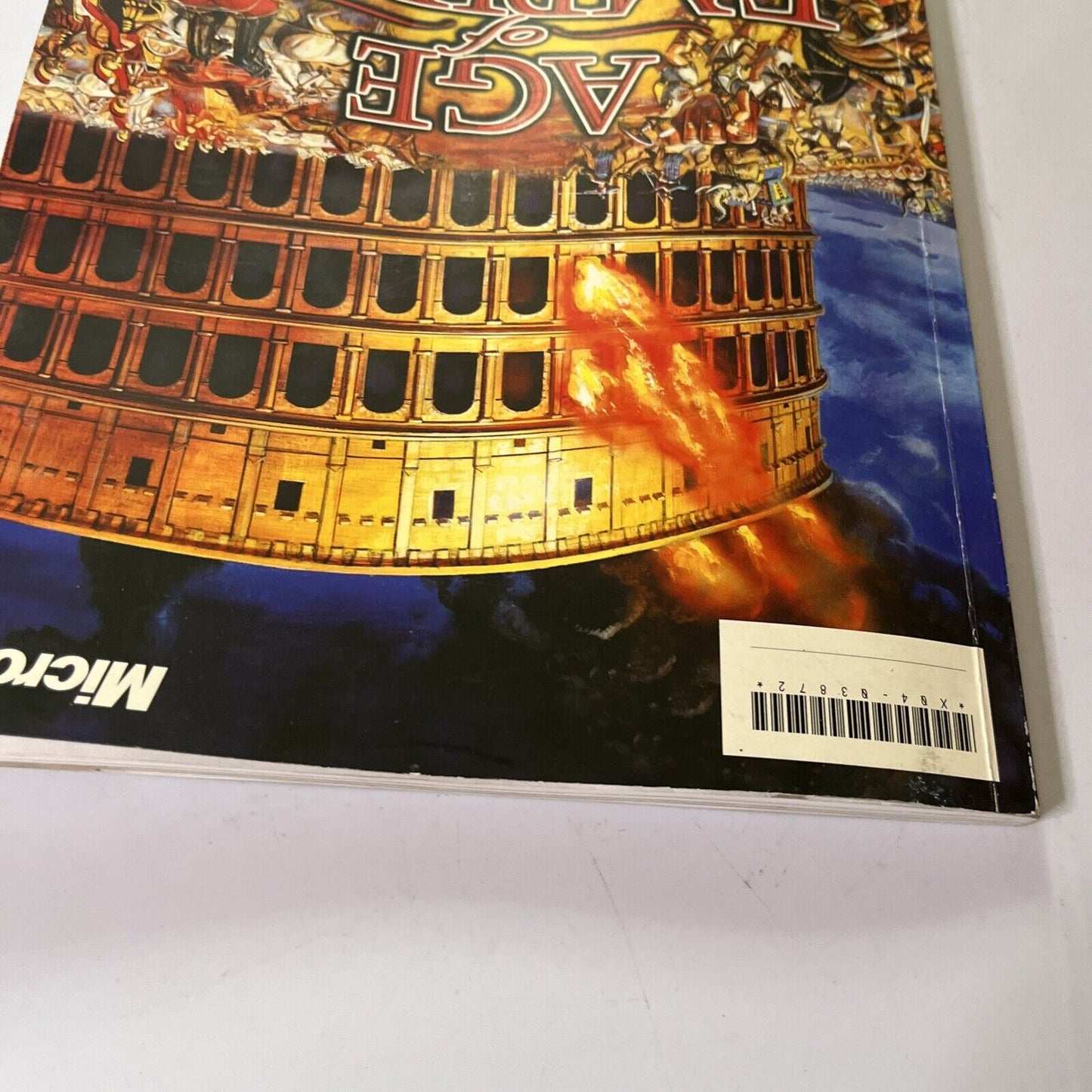 Microsoft Age Of Empires & Expansion PC Game Manual *Manual only - no game*