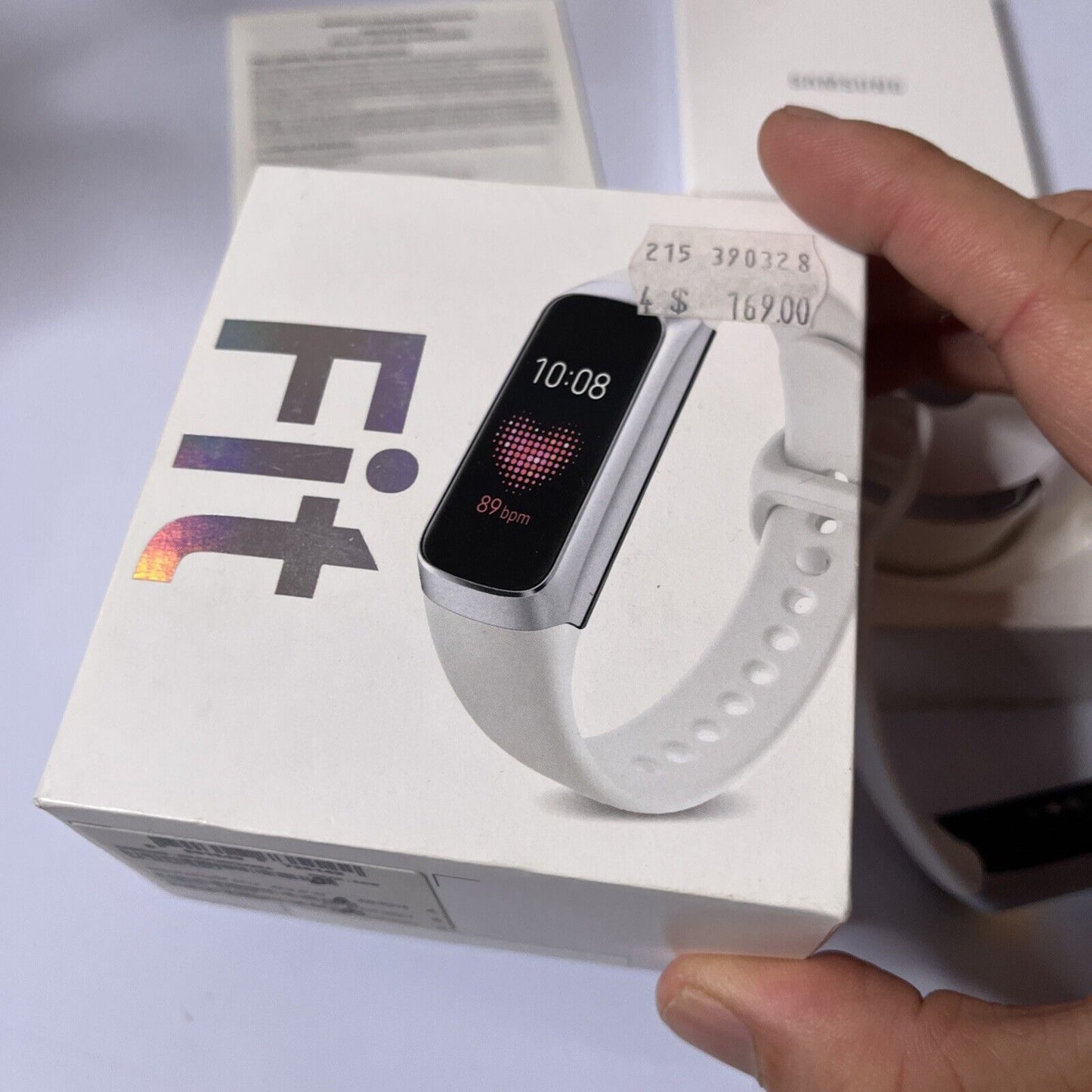 Samsung Galaxy Fit Activity Tracker Silver SM-R370 *Mint Condition*