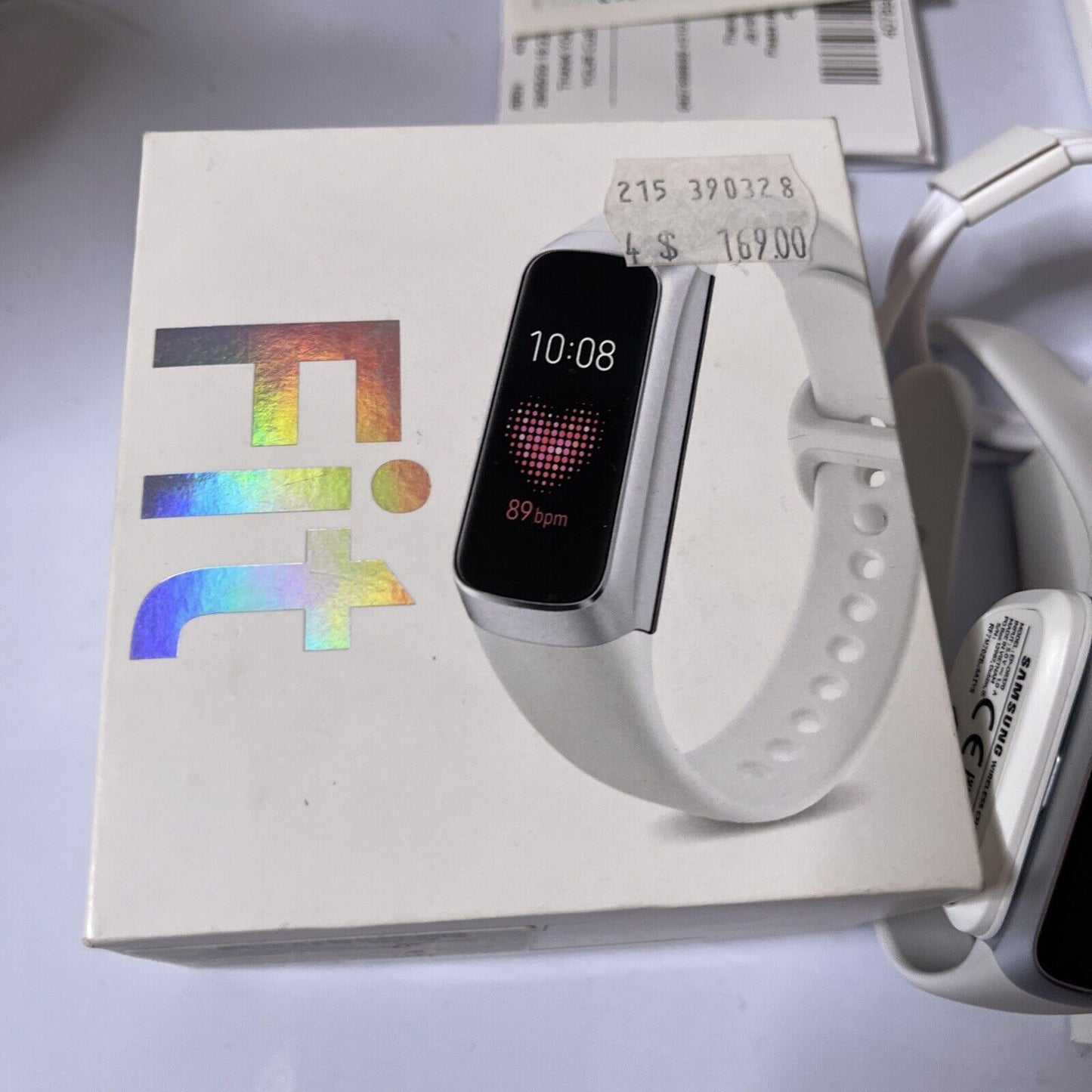 Samsung Galaxy Fit Activity Tracker Silver SM-R370 *Mint Condition*
