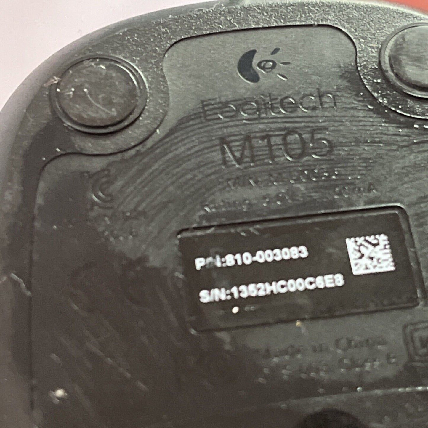 3x USB Mouse: Logitech M105, Dell MQ65UGA, HP M-UAE96