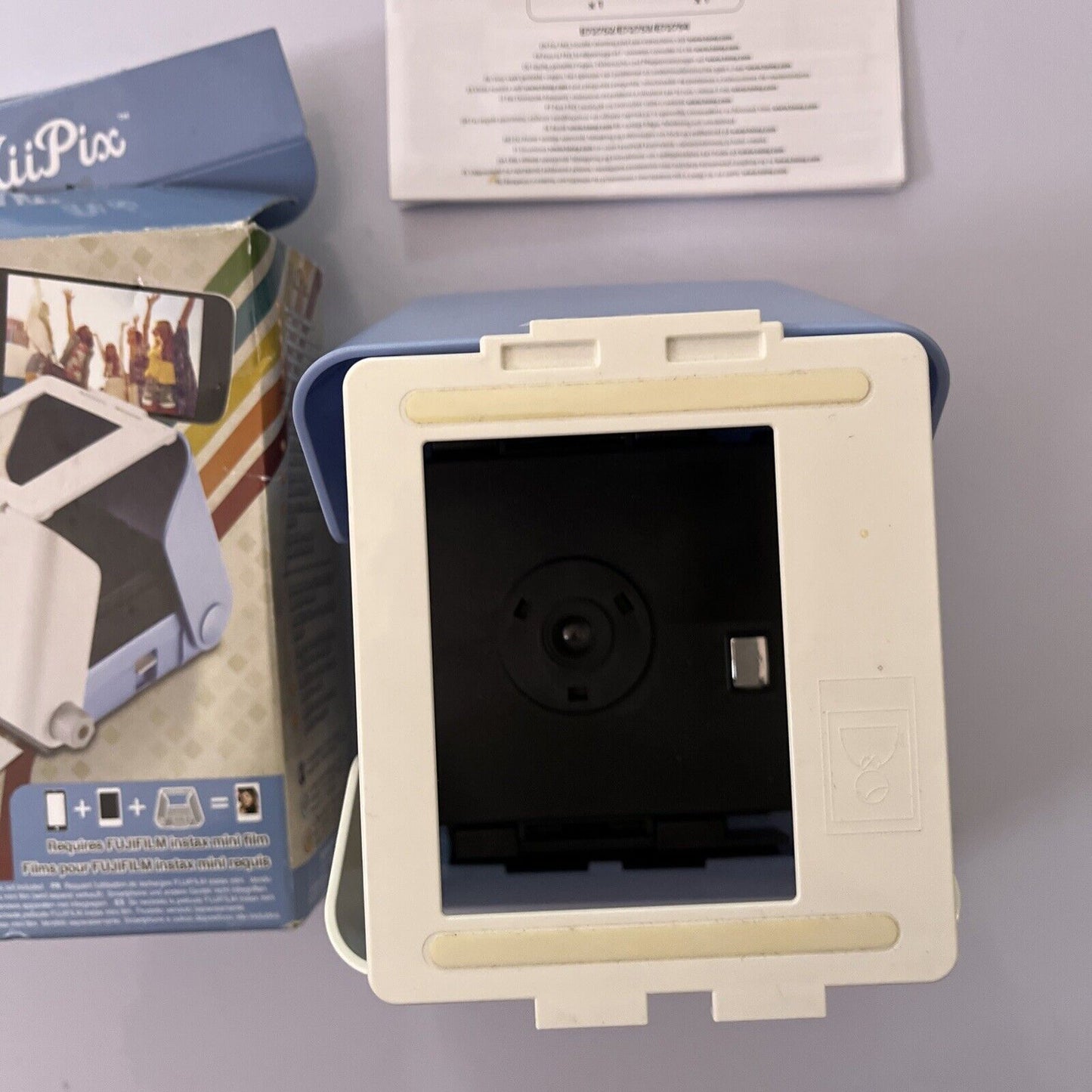 TOMY KiiPix Photo Printer - Sky Blue