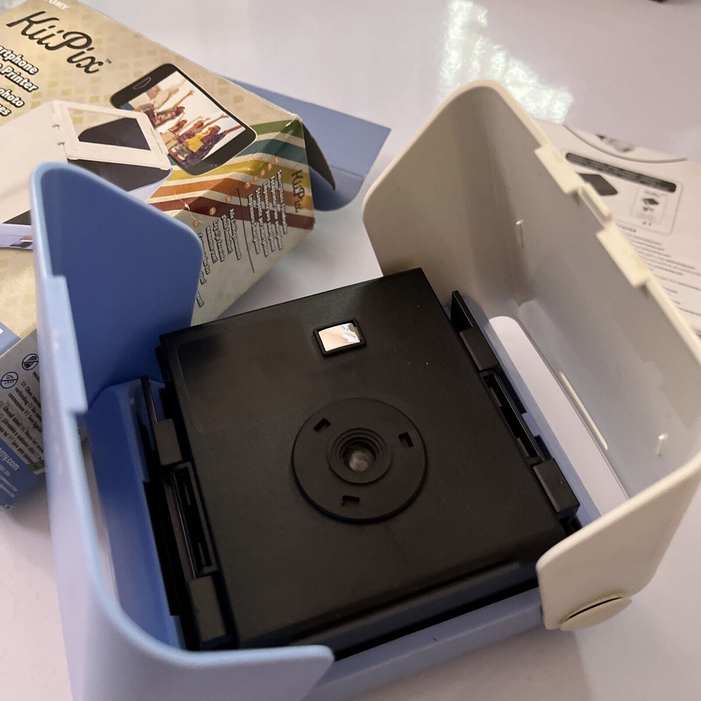 TOMY KiiPix Photo Printer - Sky Blue