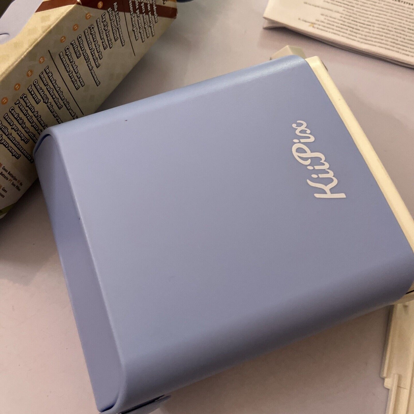 TOMY KiiPix Photo Printer - Sky Blue