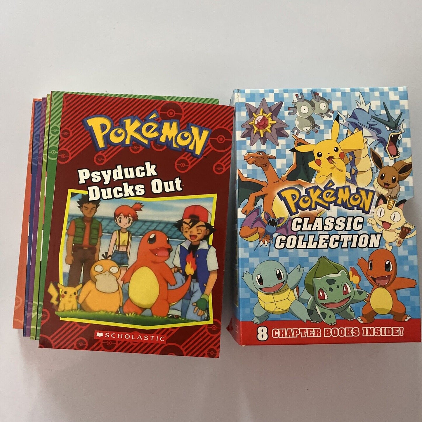 PokeMon Classic Collection (8 Book Boxed Set) by Scholastic (Paperback, 2016)