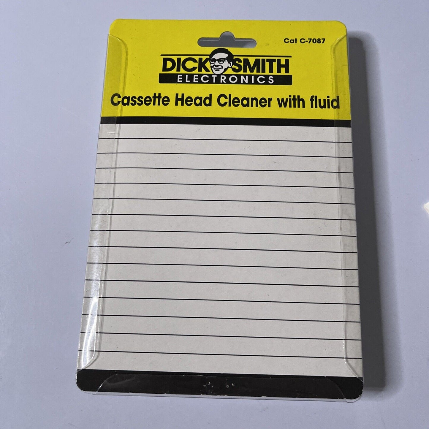 Dick Smith Electronics - Cassette Head Cleaner Cat C-7087 *New*