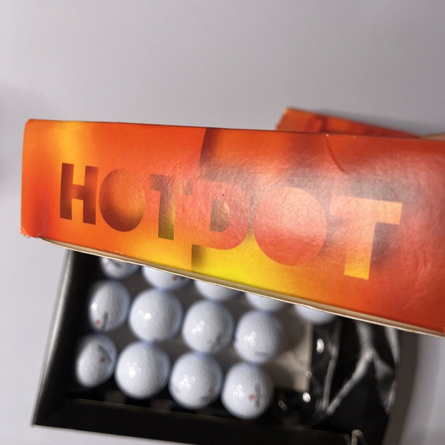 Spalding HOTDOT Golf Balls Distance Durability 13 pack Made in USA *Never Used*