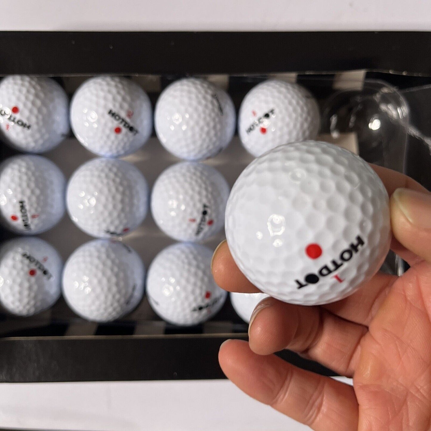 Spalding HOTDOT Golf Balls Distance Durability 13 pack Made in USA *Never Used*