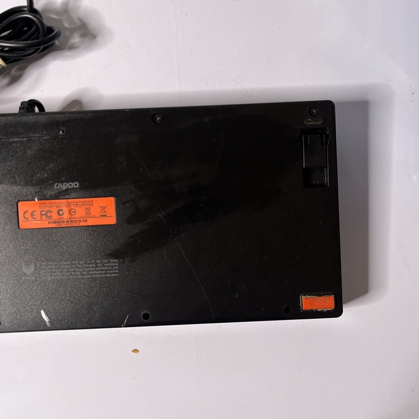 Rapoo Mechanical Gaming Keyboard V500 *1 Volume Key Is Missing But Device Works*