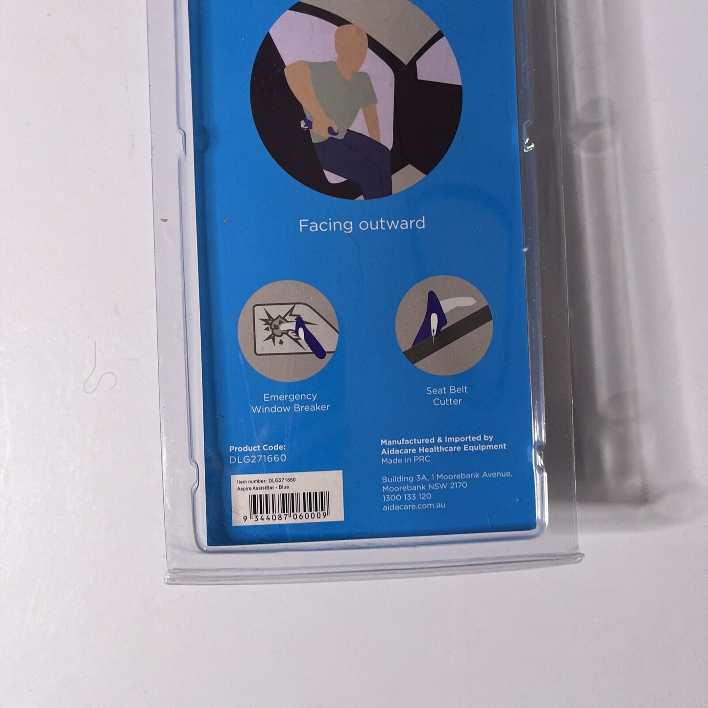 Aspire Assist Bar Blue *New Sealed*