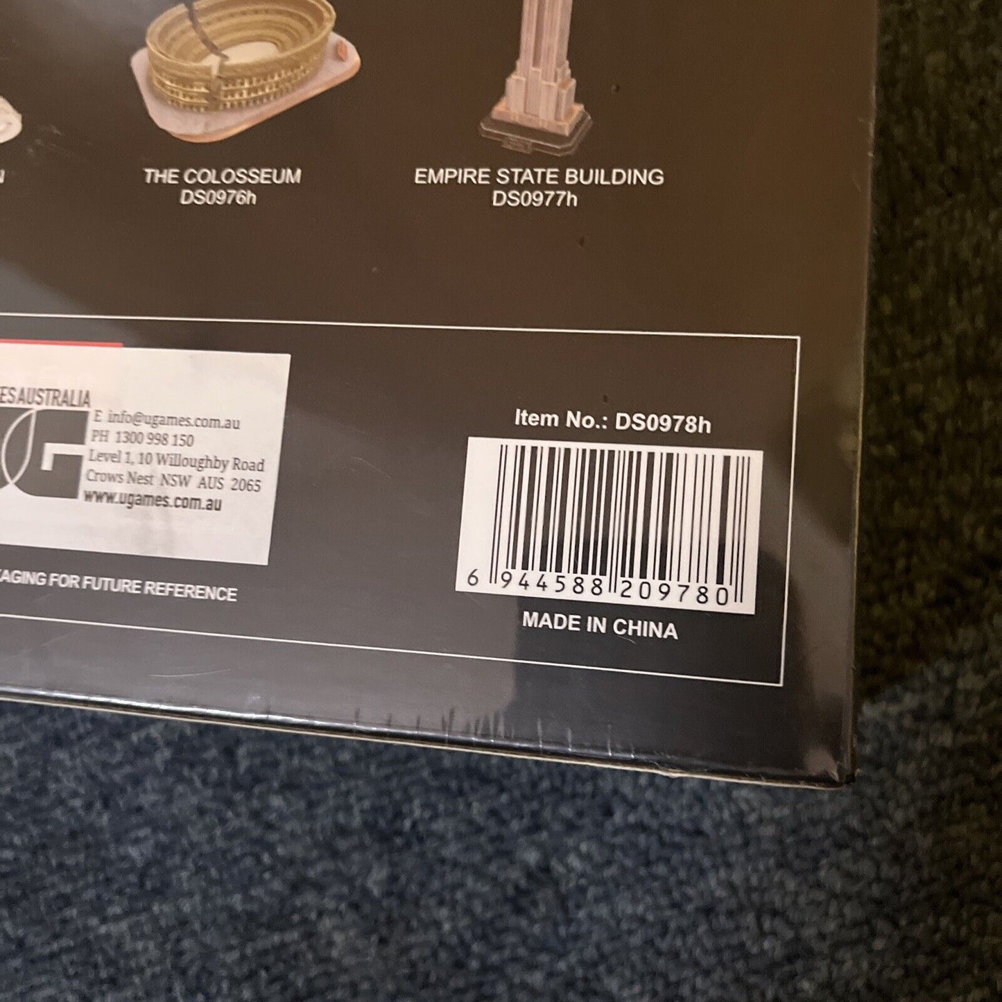 *New Sealed* National Geographic London Tower Bridge 3D Puzzle 120 Pieces