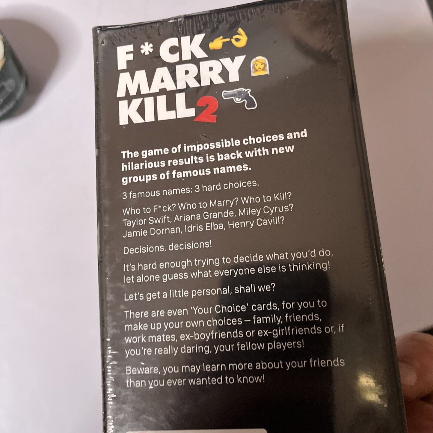 *New Sealed* F*ck, Marry, Kill 2 - Board Party Card Game Funny