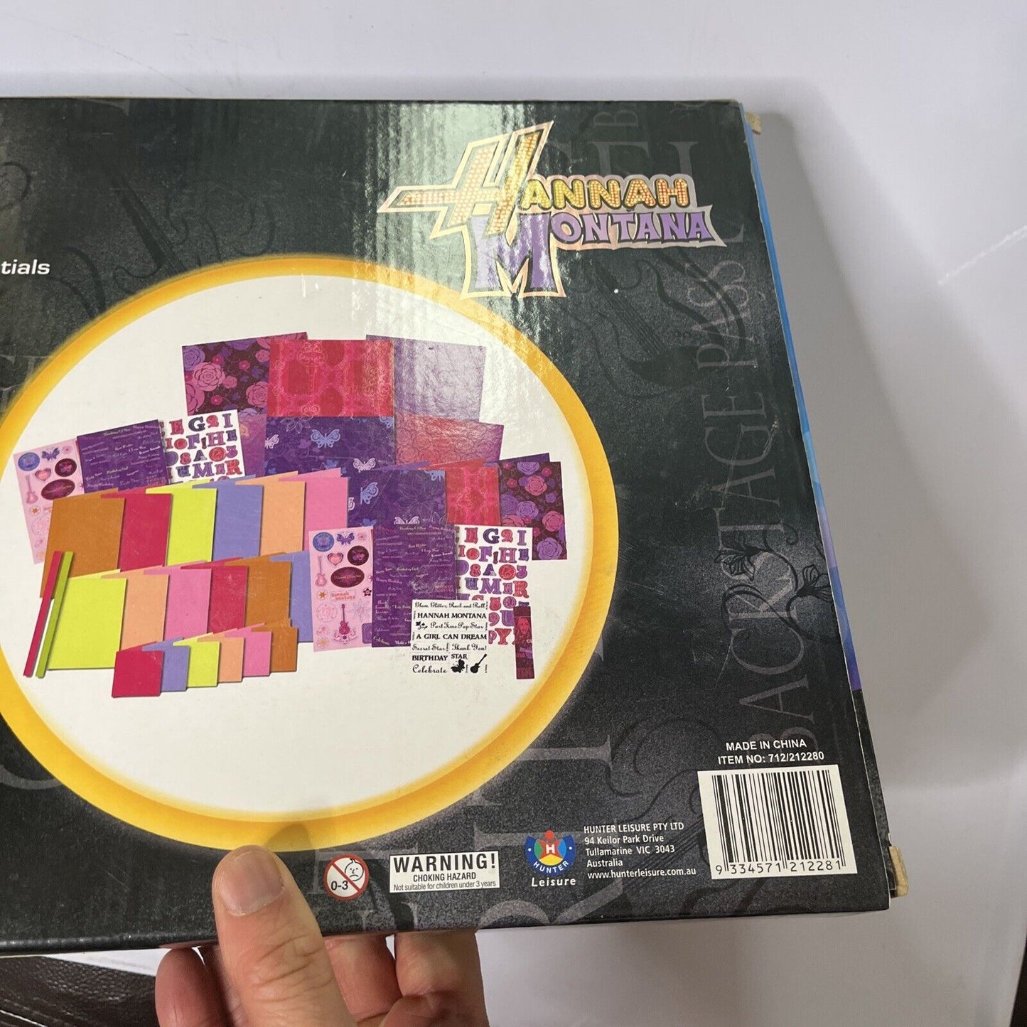 Hannah Montana Disney Card Making Kit *New*