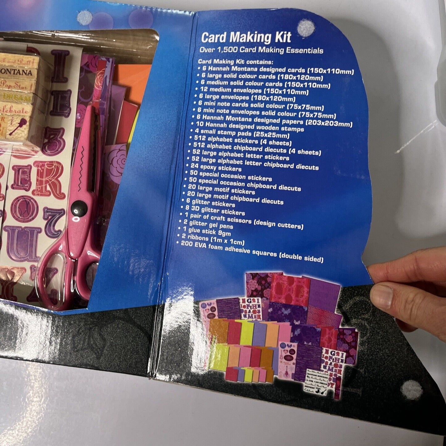 Hannah Montana Disney Card Making Kit *New*