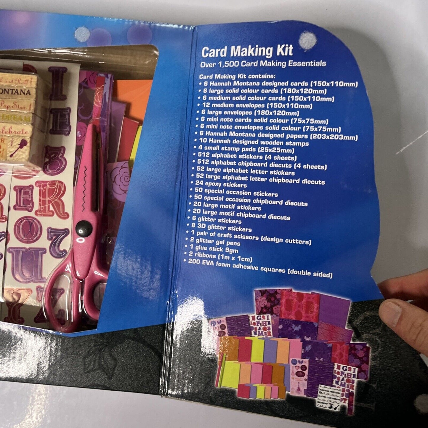 Hannah Montana Disney Card Making Kit *New*