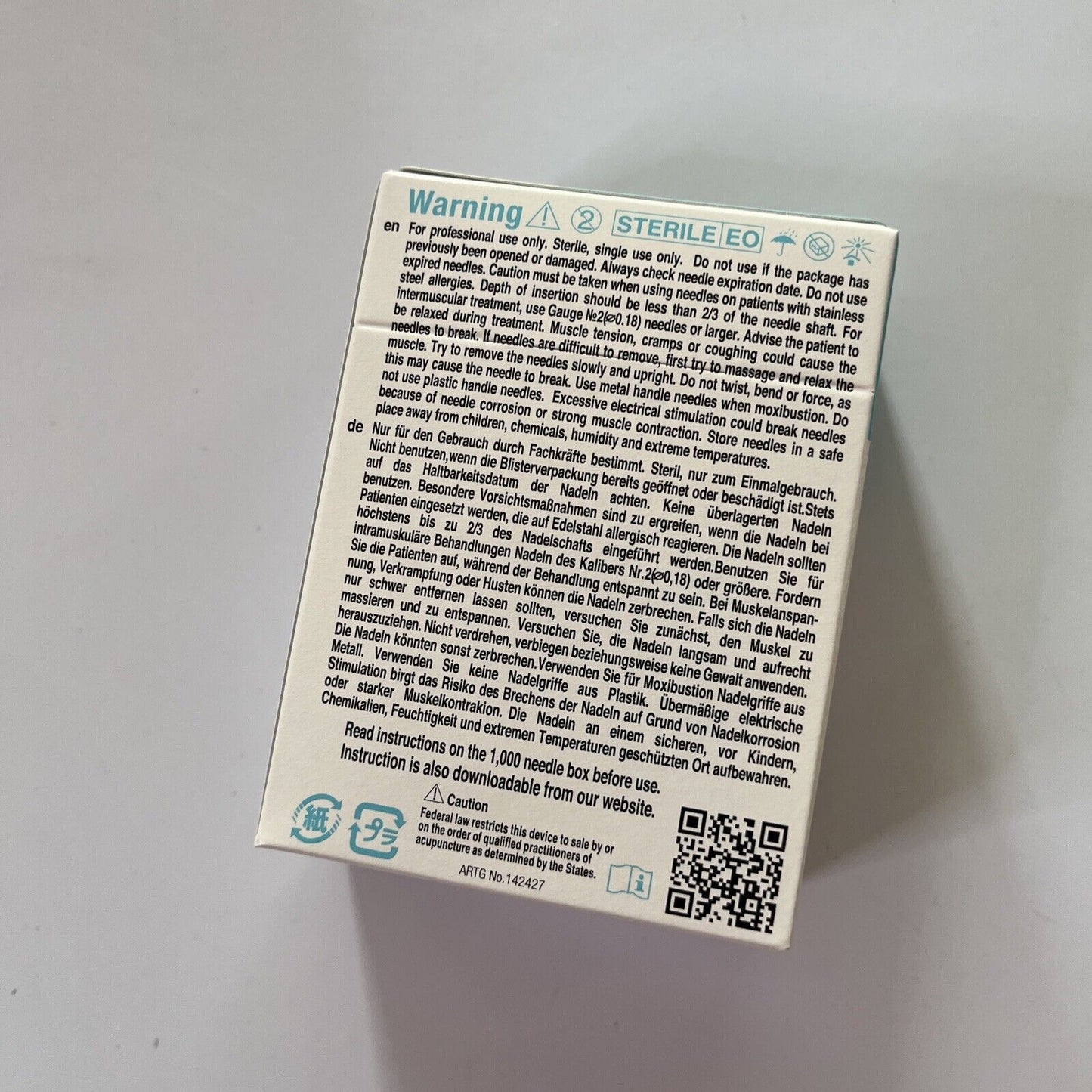 *New* Seirin Acupuncture Needles J-ProPak 10 - No.3 0.20x30 100pcs Made In Japan