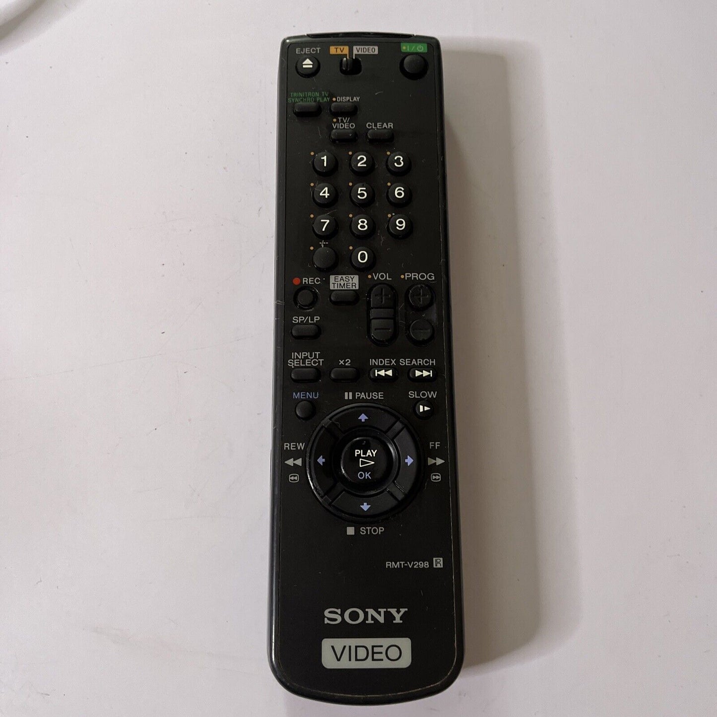 Genuine SONY RMT-V298 TV VCR Remote Control for SLVED88MJ, SLVED95MN