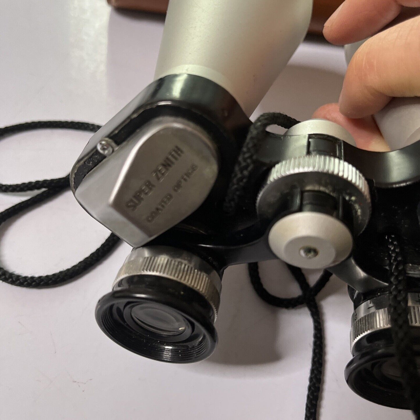 Vintage Super Zenith Binocular Coated Optics 12x50 Extra Wide Angle 6.0 No260542