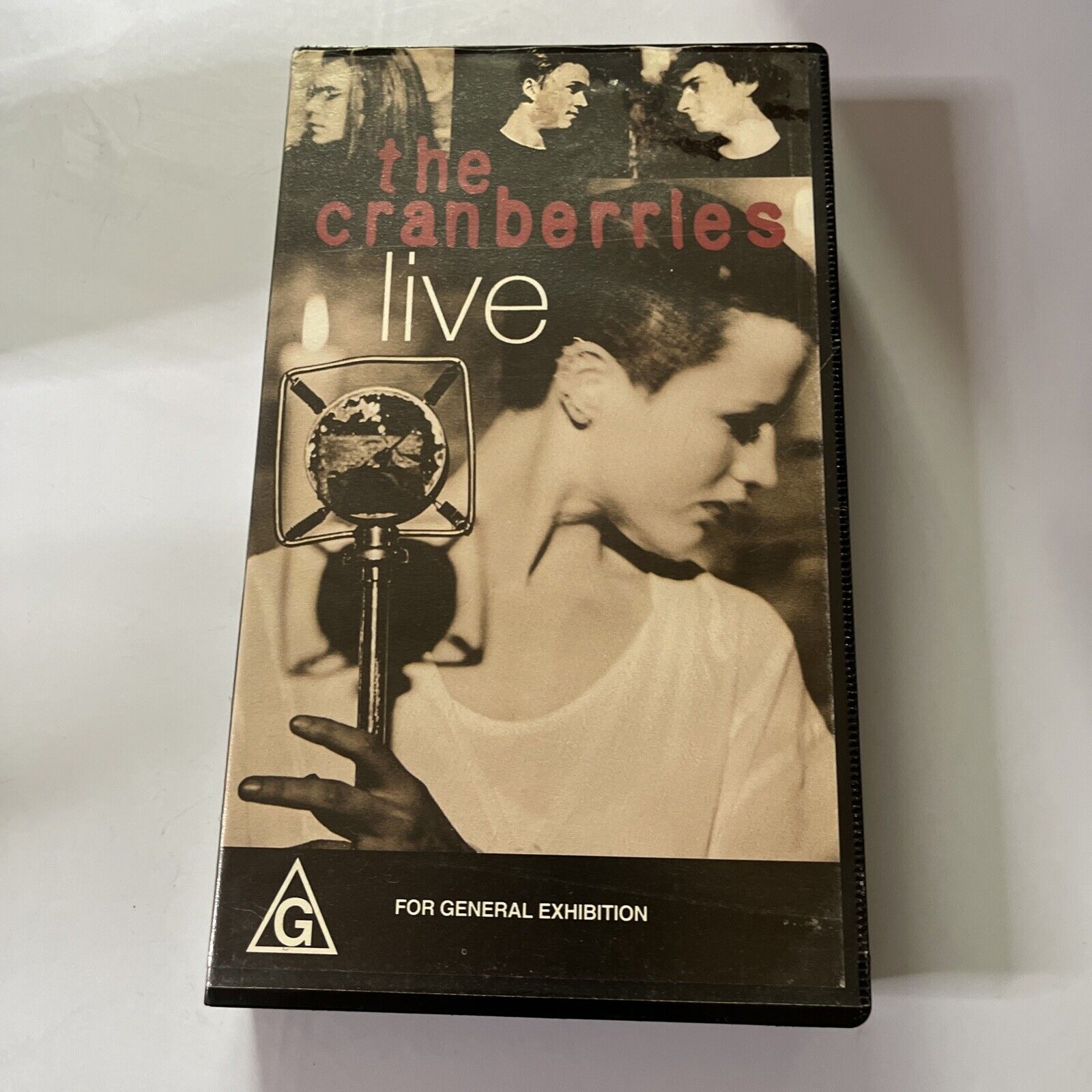 The Cranberries Live VHS 1994 PAL Retro Unit The Cranberries Live VHS 1994 PAL Retro Unit