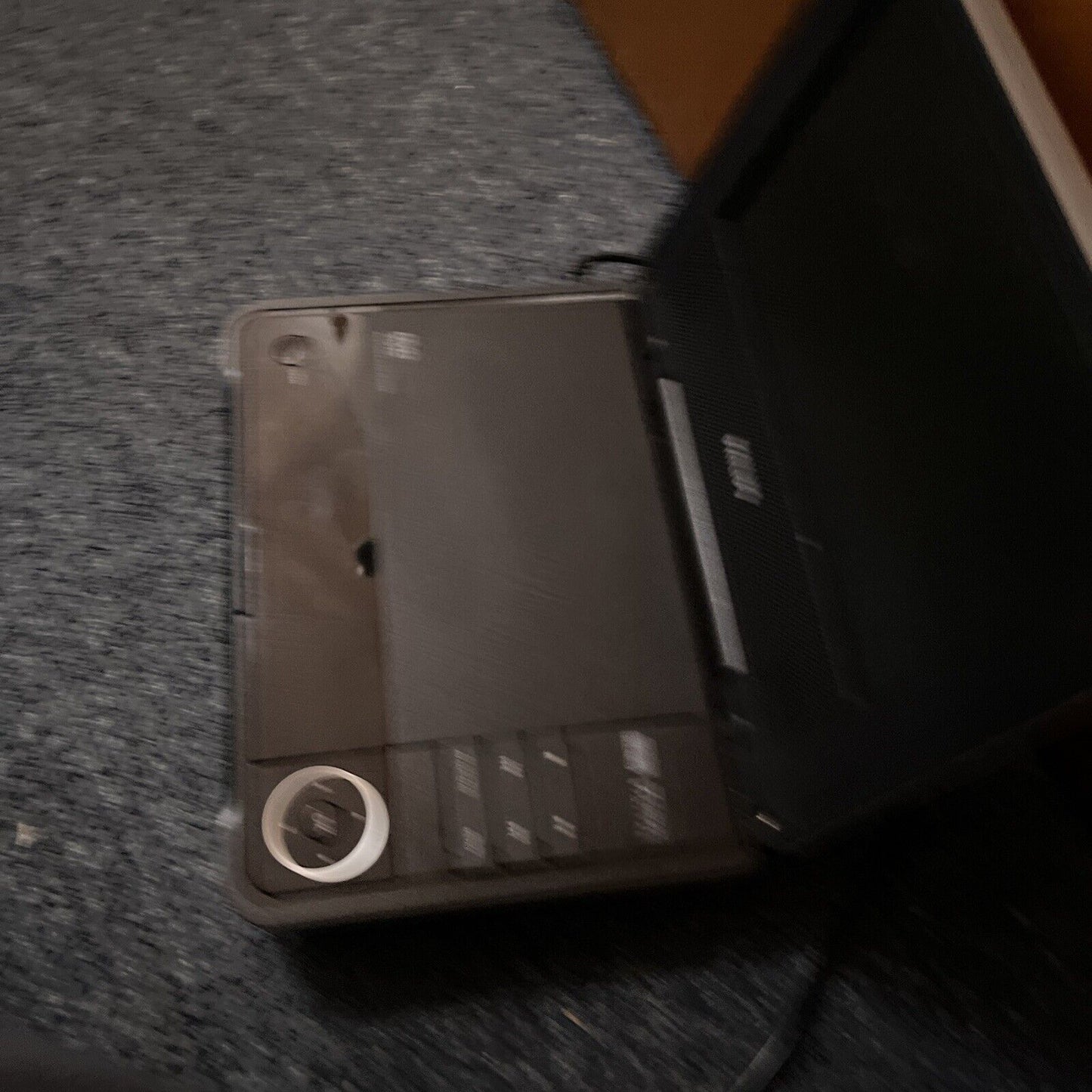 Philips 7" Portable DVD Player PET714 *For Parts Or Repair*