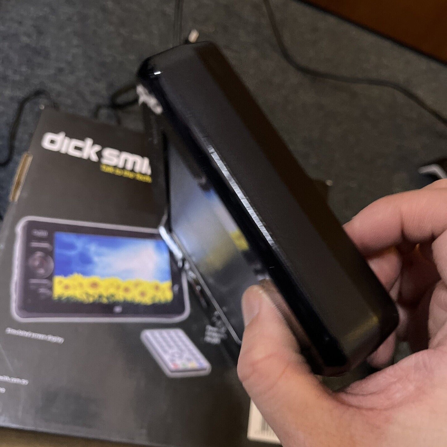 Dick Smith 7" Portable Digital LCD TV With One For All Antenna *No Remote*