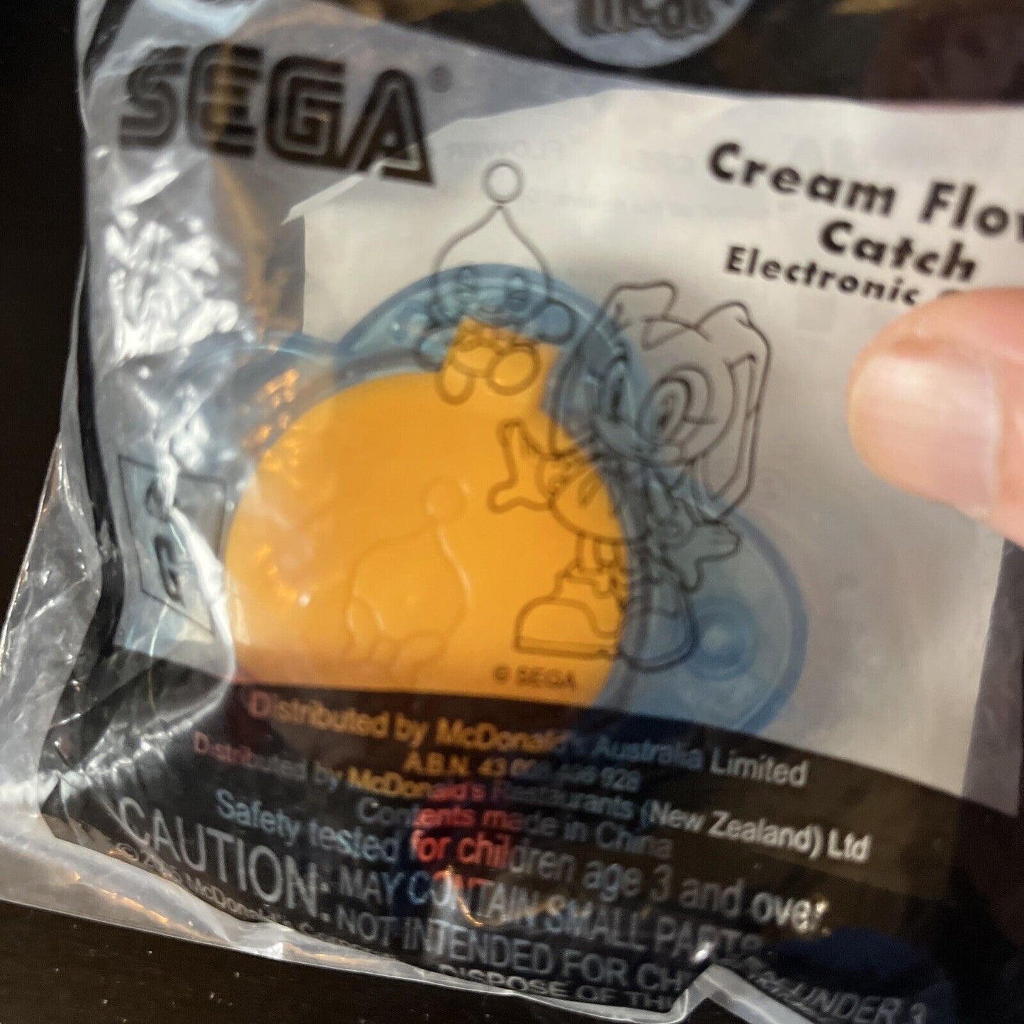 McDonald Sega Electronic Game: Cream Flower Catch / Big's Fishing 2005