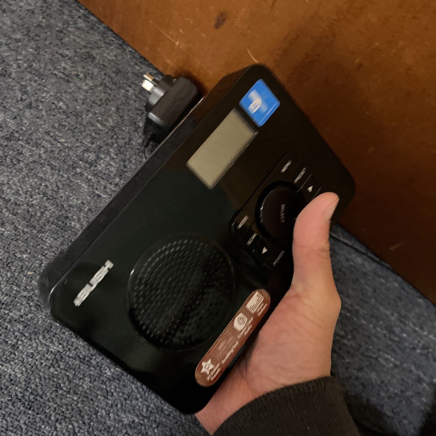 Bush DAB+ Digital Radio FM BR05DABBLK
