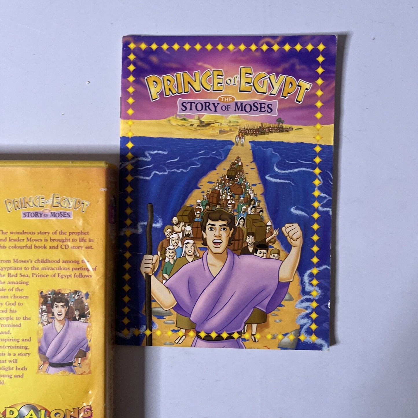 Joseph And His Coat Of Many Colours & Prince Of Egypt CD & Book - Read A-Long