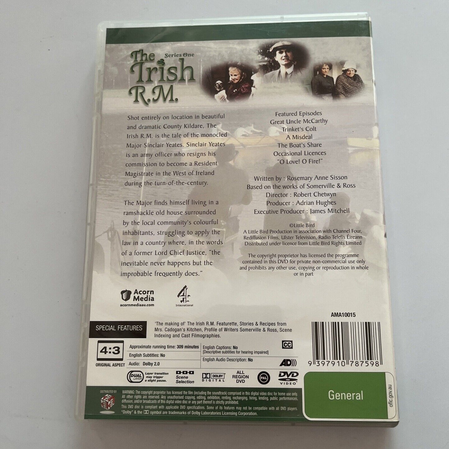 The Irish R.M. : Series 1 (DVD, 1983, 2-Disc) Peter Bowles NEW All Regions