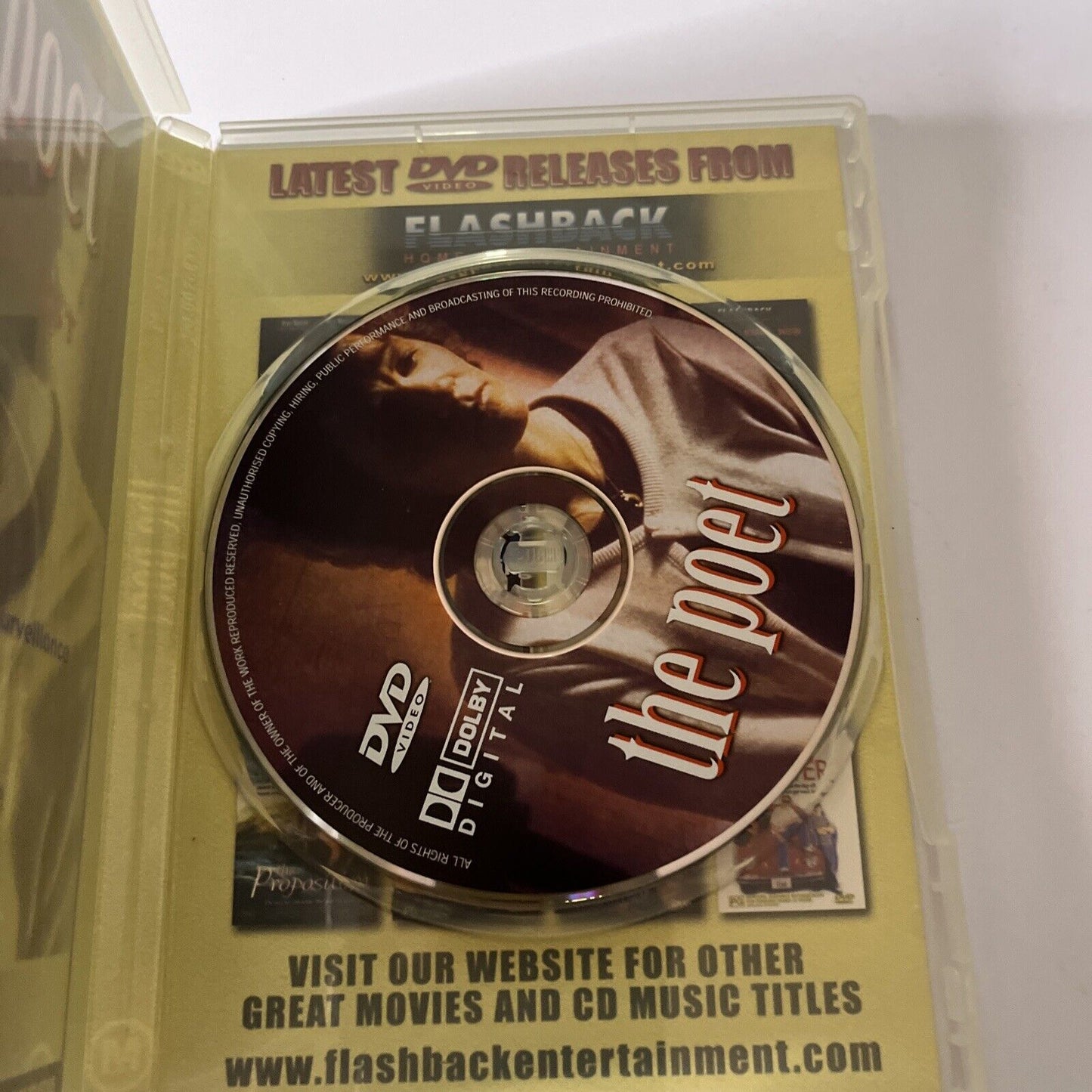 The Poet (DVD, 1998) Bruce Davison, Mare Winningham All Regions