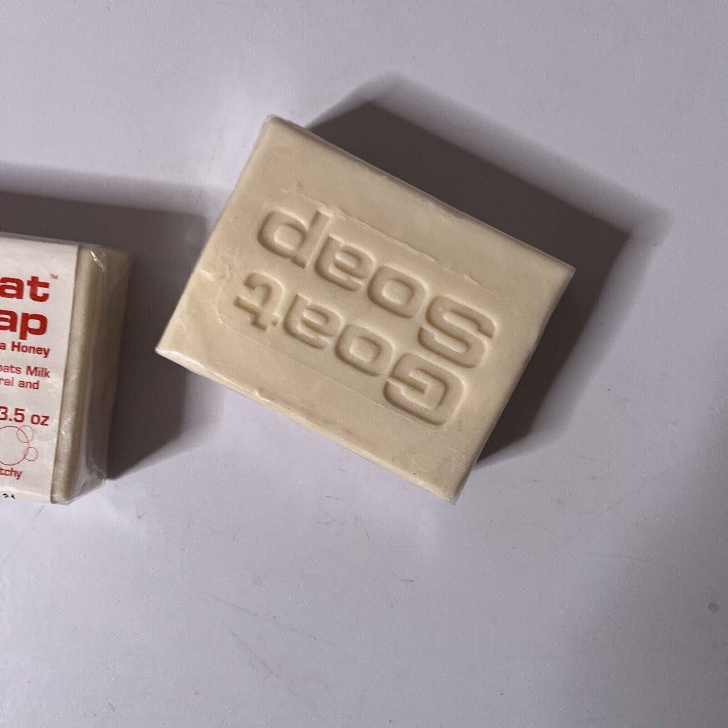 *New Sealed* 2x Goat Soap With Manuka Honey 100g 3.5oz Made In Australia