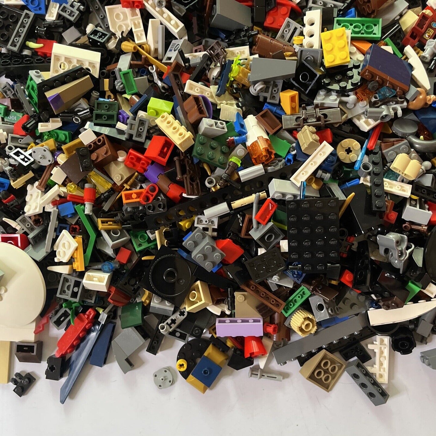 Genuine Official Authentic Lego 1.6kg Bulk Bundle Lot Bricks Parts