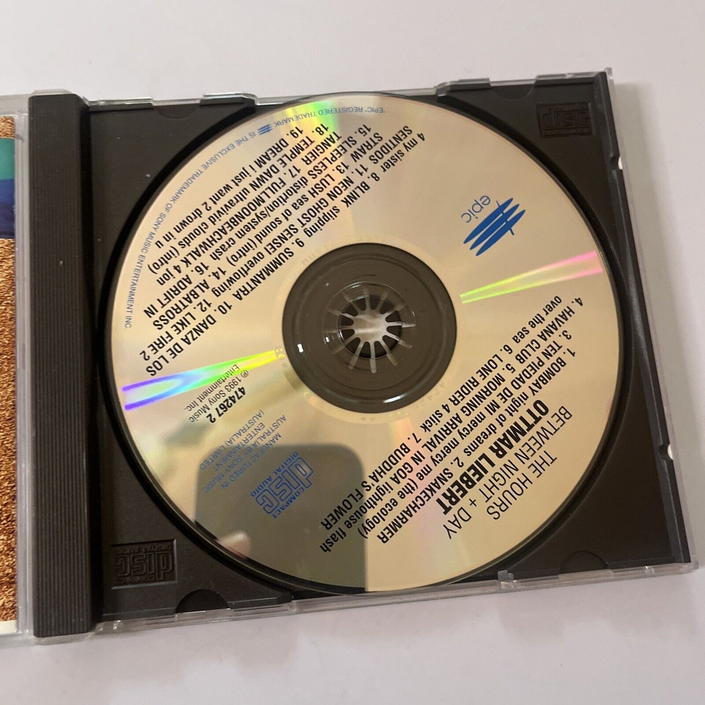 Ottmar Liebert + Luna Negra - The Hours Between Night + Day (CD, 1993)