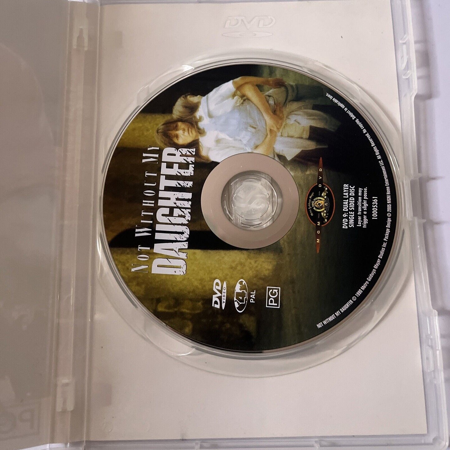 Not Without My Daughter (DVD, 1991) Sheila Rosenthal, Sally Field Region 4