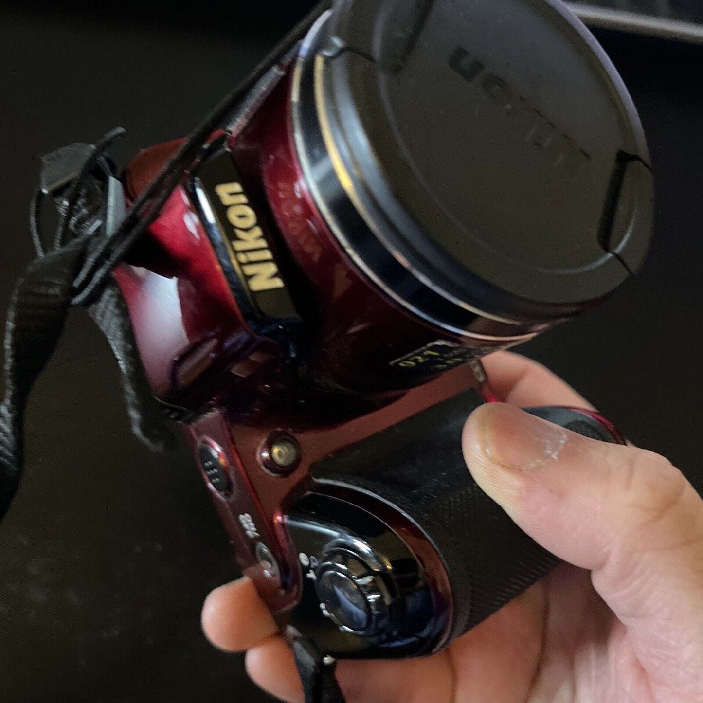 Nikon Coolpix L810 Digital Camera 16.1MP 26x Zoom Red