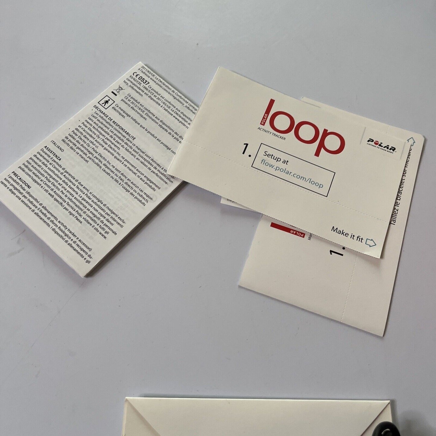 Polar Loop 24hr Activity Tracker Black Currant