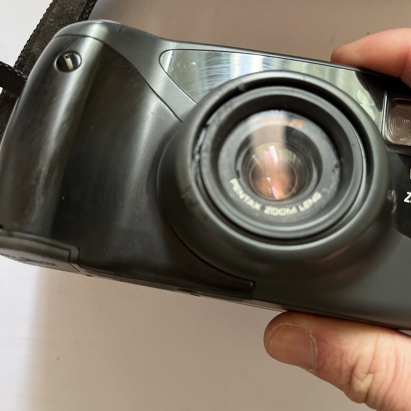 Pentax Zoom 90 WR Film Camera 35mm With Case