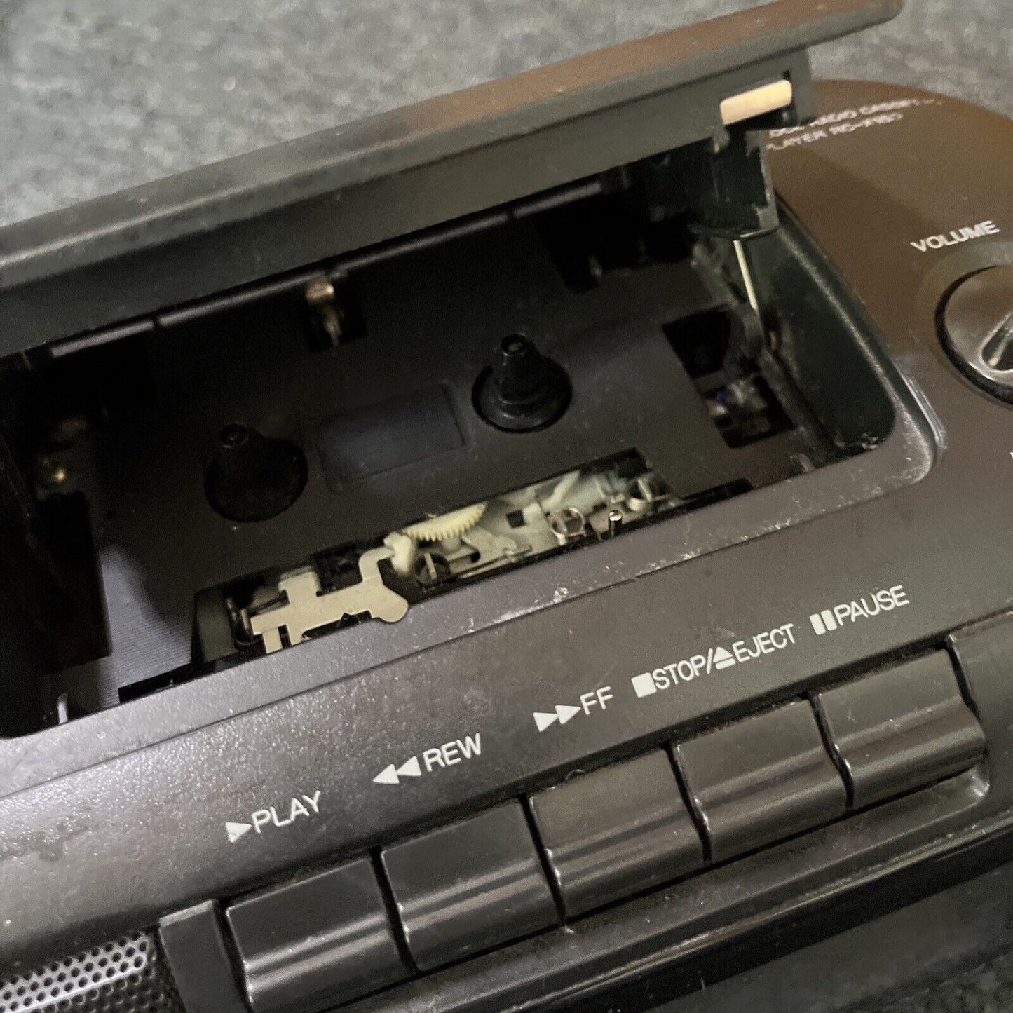 Panasonic Clock AM/FM Radio Cassette Player RX-X160 *Tape Not Working*