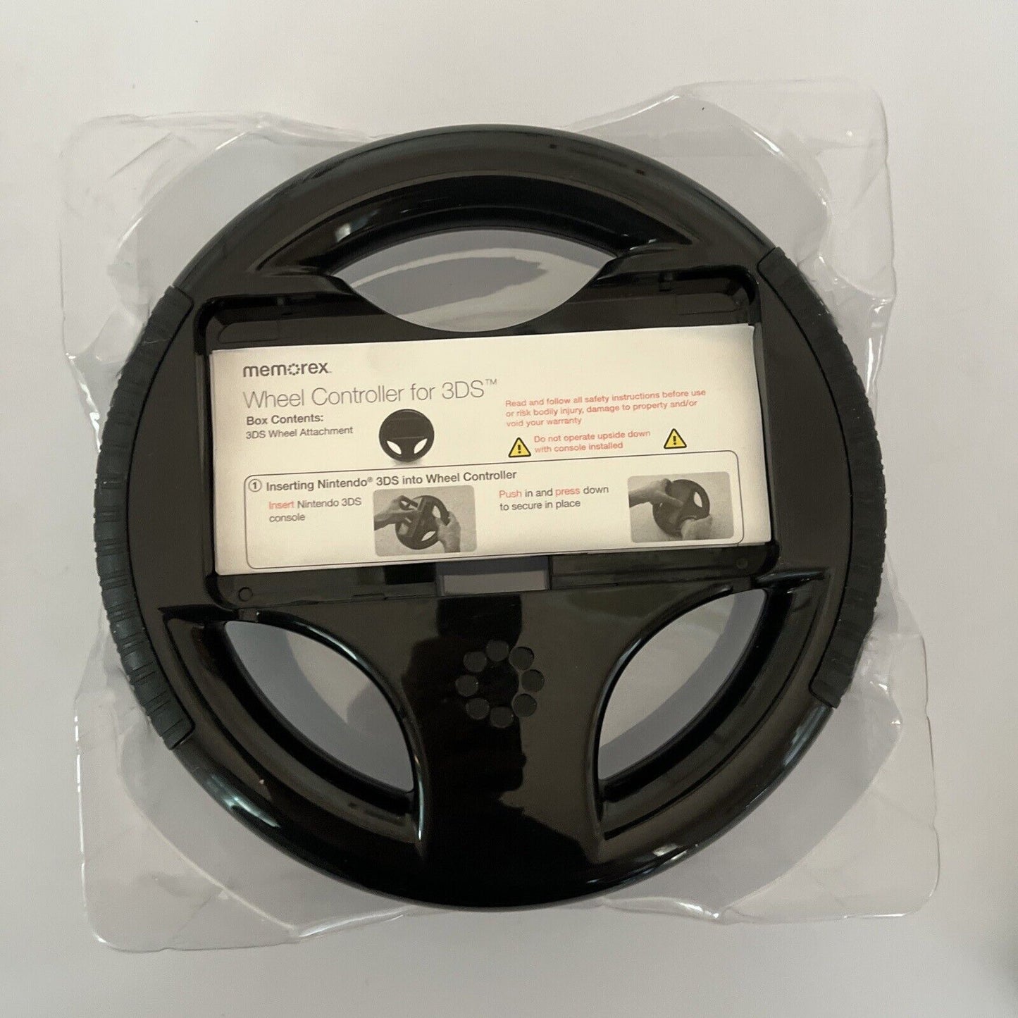 Memorex Racing Wheel For Nintendo 3DS