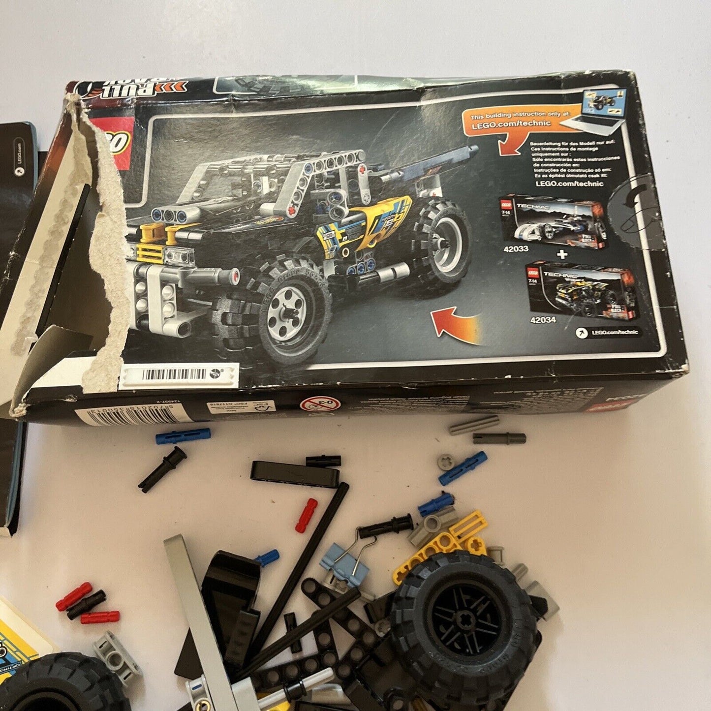 LEGO Technic 42034 Action Quad *Incomplete Missing Pieces*