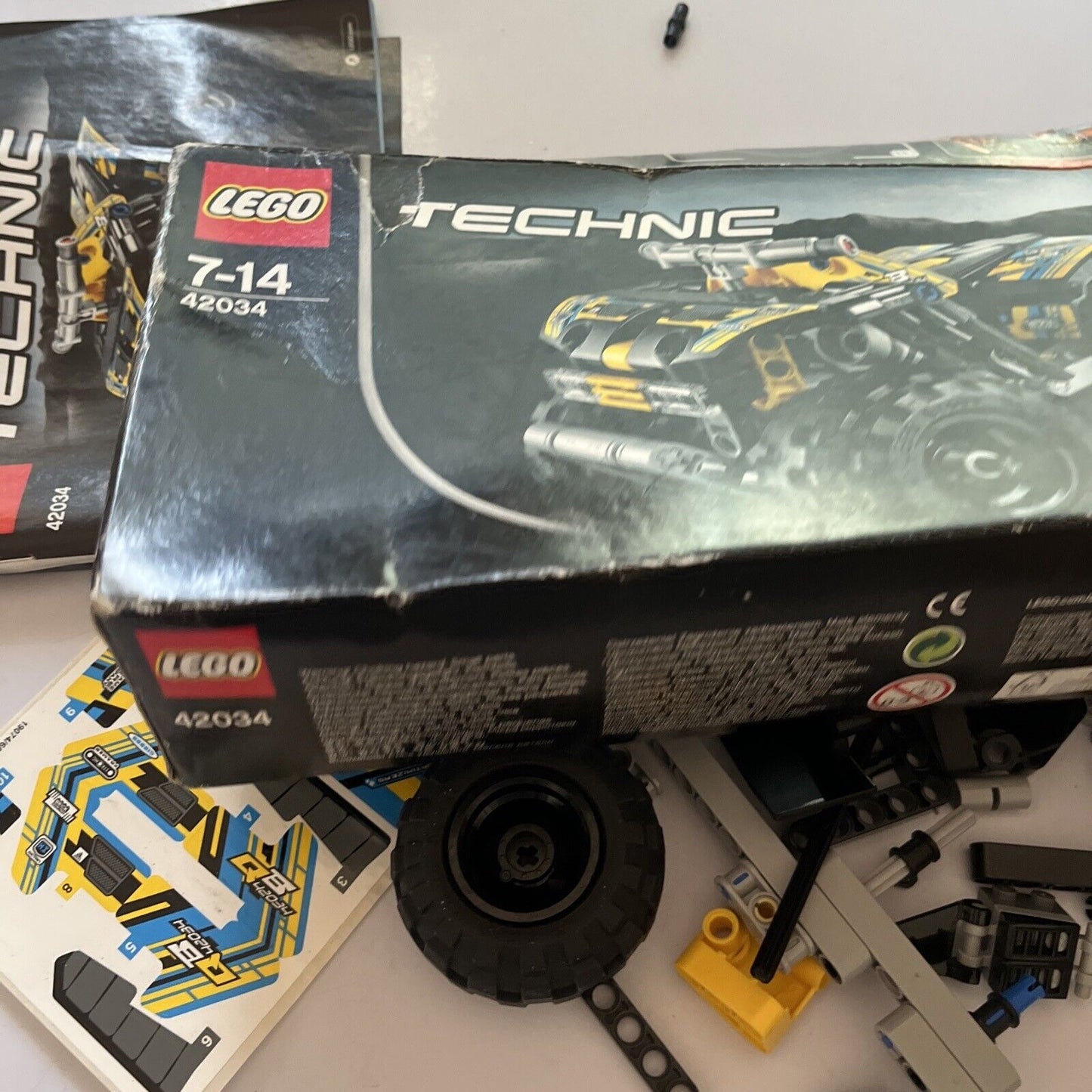 LEGO Technic 42034 Action Quad *Incomplete Missing Pieces*