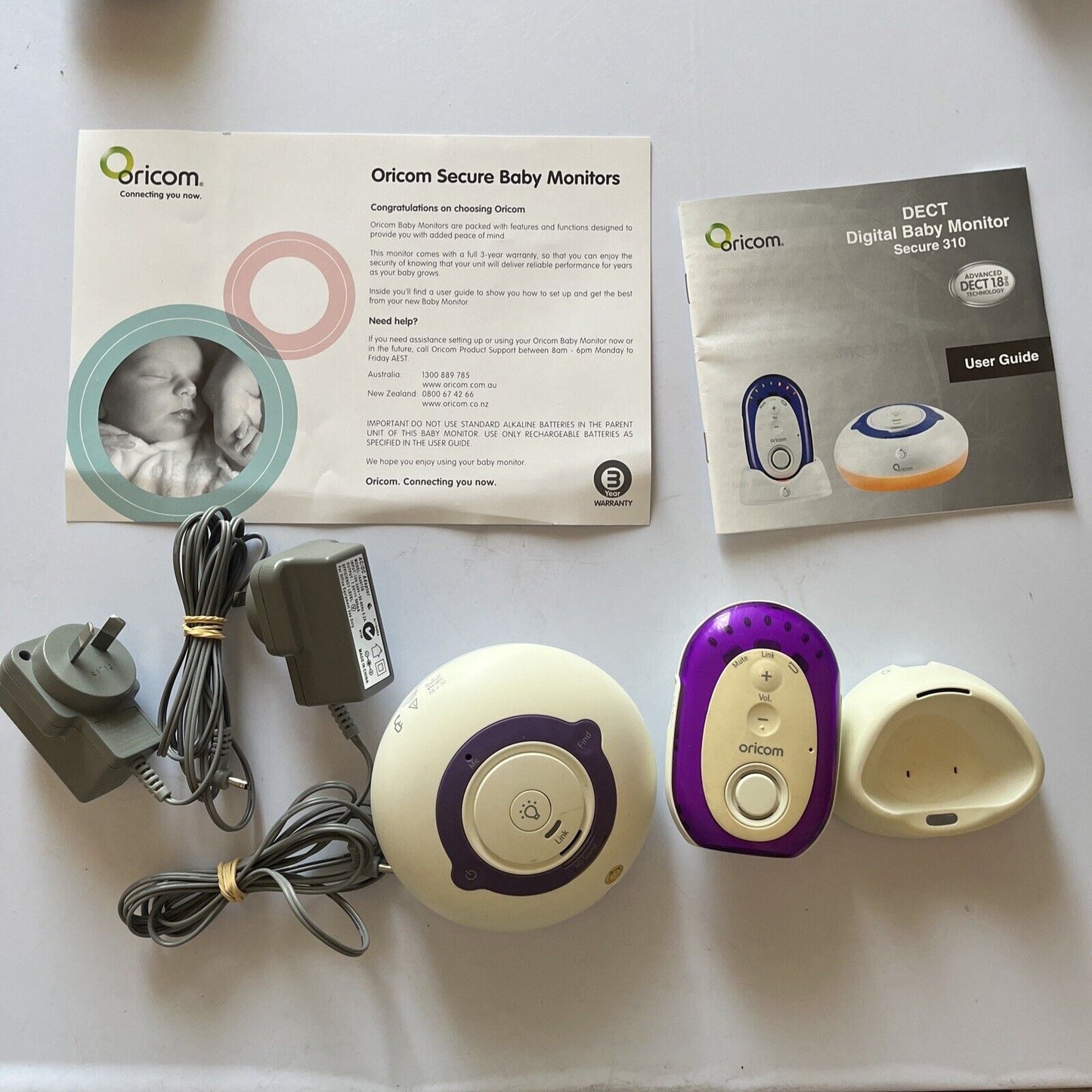 Oricom Secure Baby Monitor Secure 310