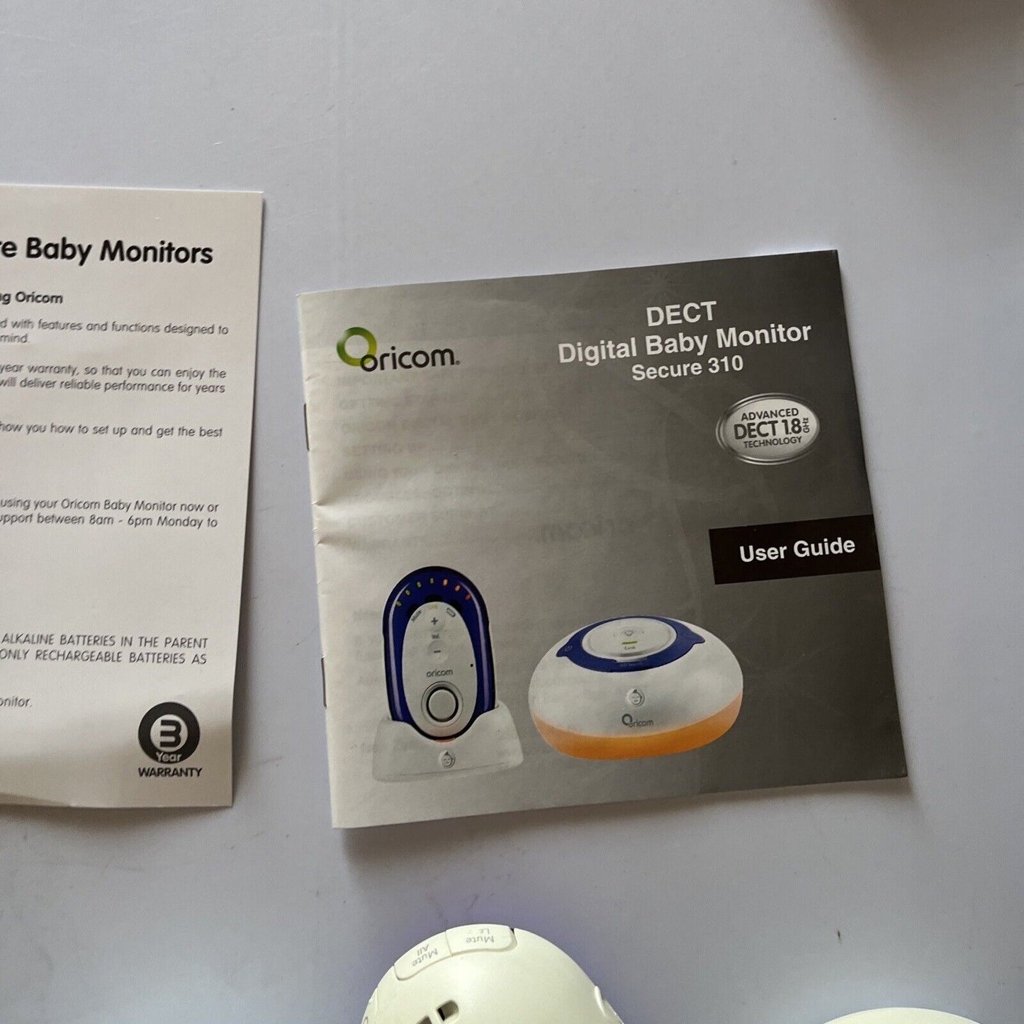 Oricom Secure Baby Monitor Secure 310