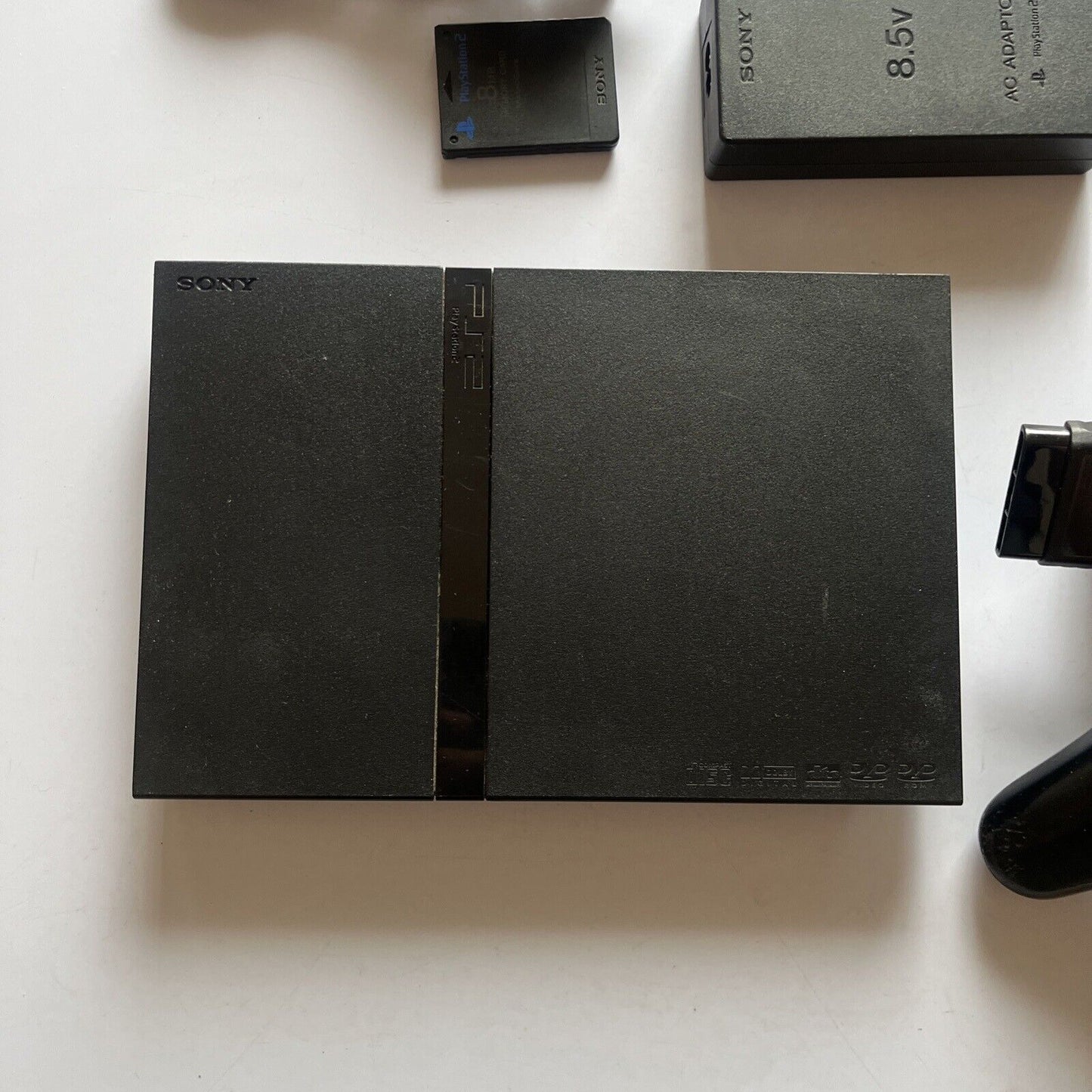 Sony Playstation 2 Slim Console PAL SCPH-70002 1x Controller & 8mb Memory Card