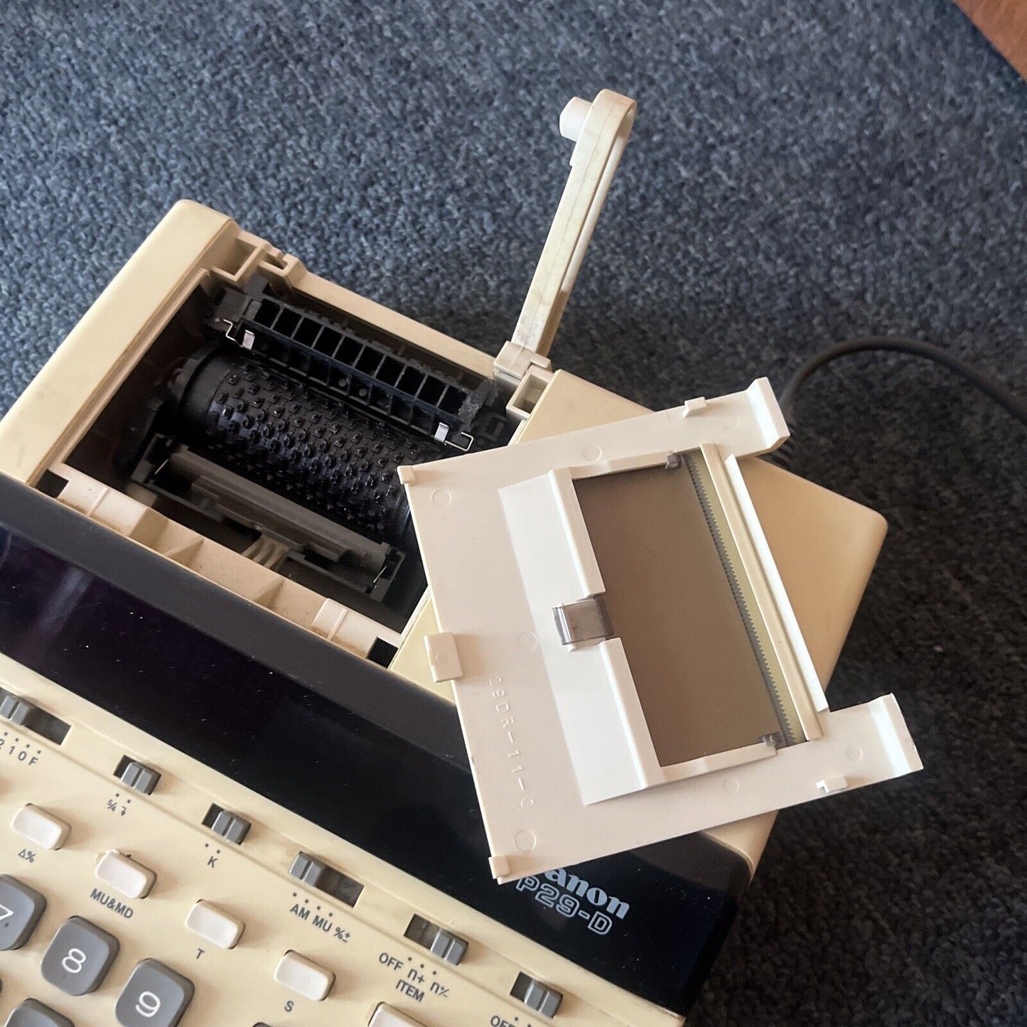 Canon P29-D Calculator Printer *Printer Holder Broken*